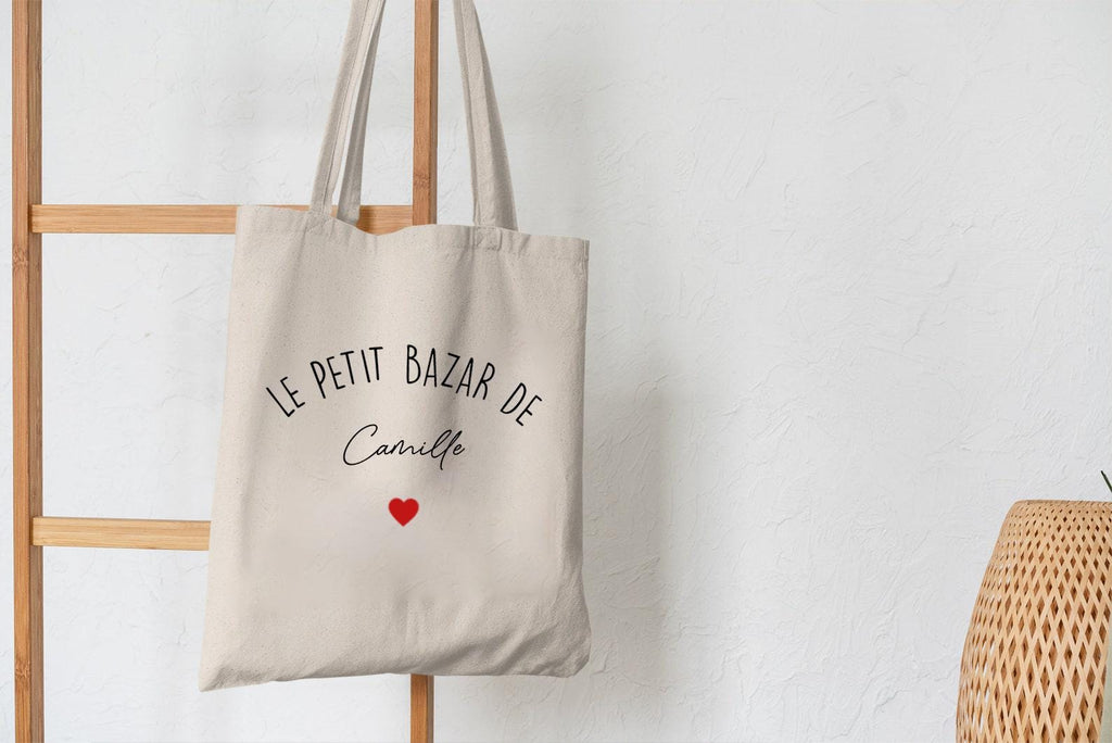 Tote Bag Petit Bazar Personnalisé - Idéal pour Cadeaux !