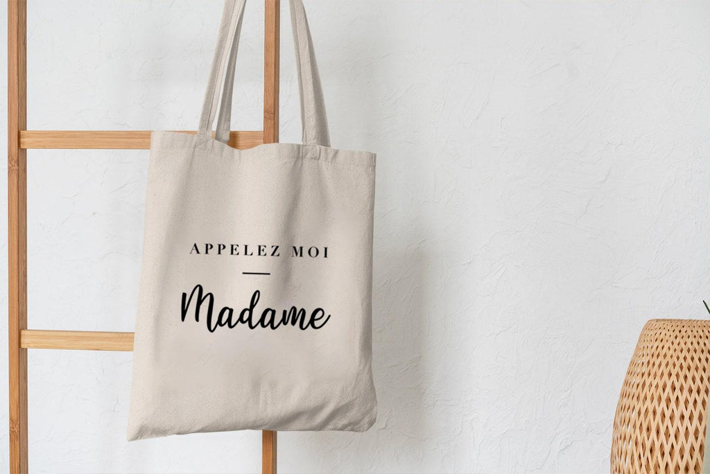 Tote Bag EVJF – “Appelez-moi Madame” – Cadeau Enterrement de Vie de Jeune Fille